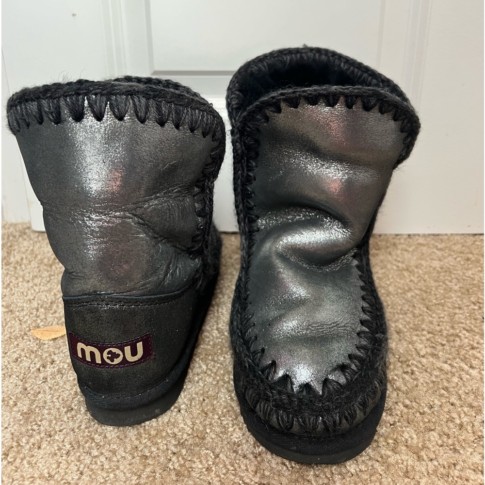 Silver Mou Boots - Picture 2 of 2